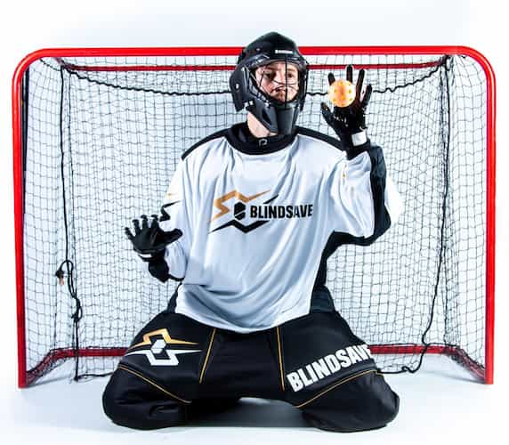 Padded goalie gloves X – BLINDSAVE floorball